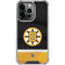 NHL Boston Bruins Jersey iPhone 15 Pro Max Clear Case